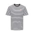 Camiseta Only & Sons Onsdawson Reg Stripe Homem Meteorite