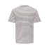 T-shirt Only & Sons Onsdawson Reg Stripe Homme Bright Blanc