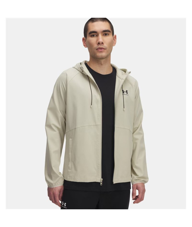 Cortavientos Under Armour Stretch Woven Windbreakereu Hombre Marrón