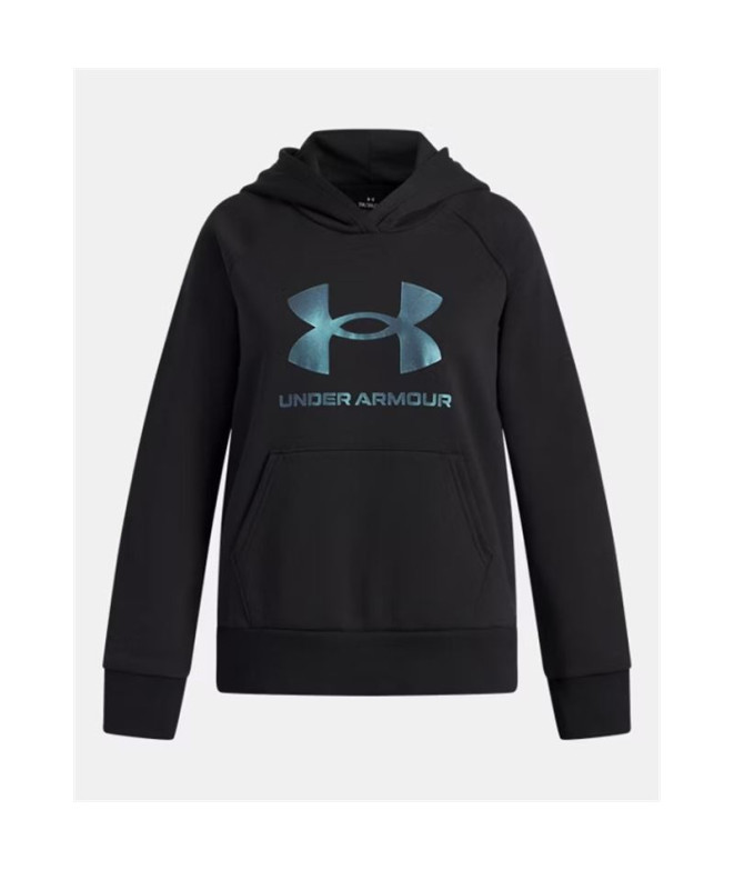 Moletom Under Armour Rival Flc Shimmer Hdy Menina Preto