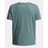 T-shirt Under Armour Overlay Wm Ss Enfant Vert