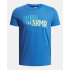 Camiseta Under Armour Overlay Wm Ss Niño Azul