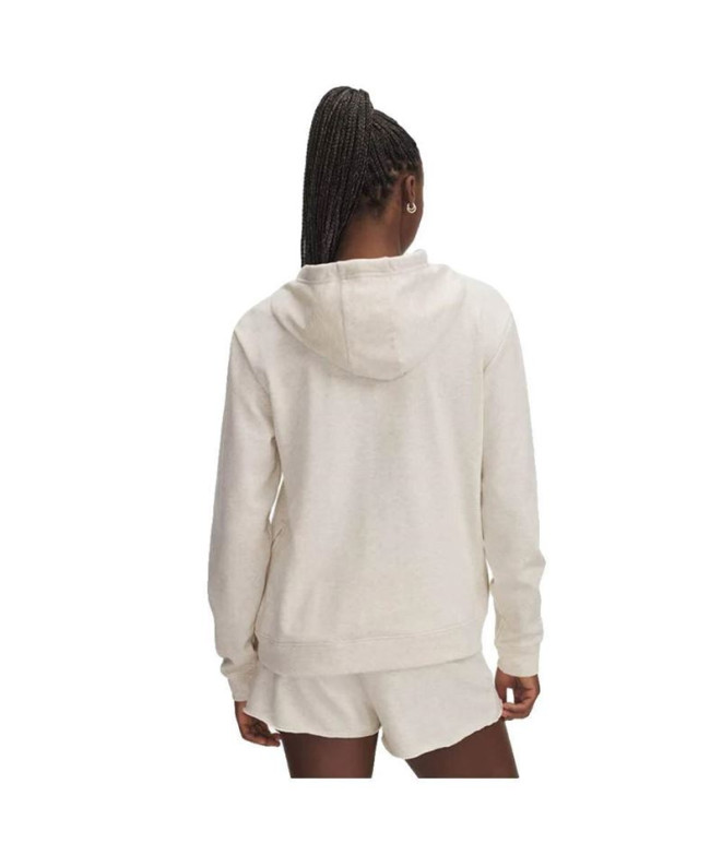 Sweat Under Armour Rival Terry Hoodie Femme Marron