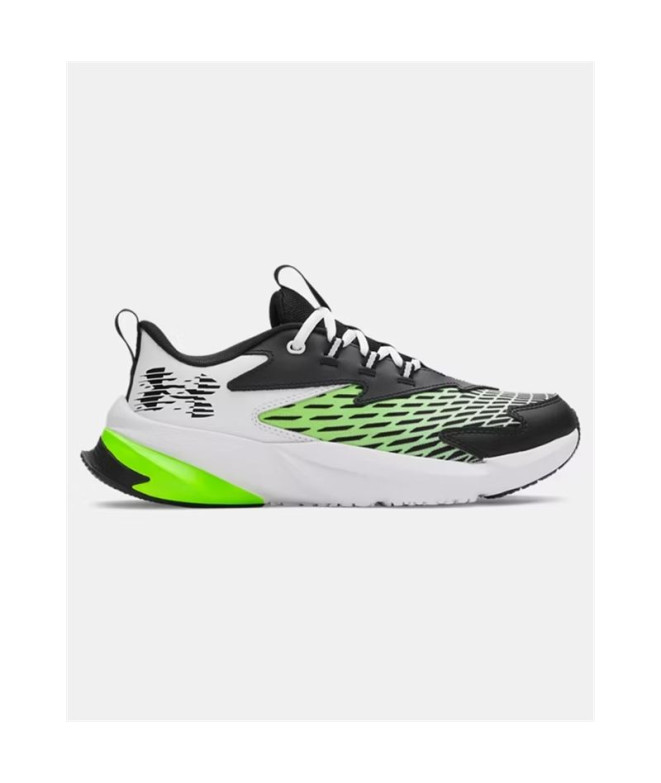 Sapatilhas de Running Under Armour Bgs Scramjet 7 Menino Branco