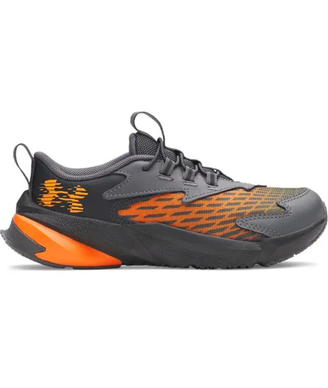 Zapatillas de Running Under Armour Bps Scramjet 7 Niño Gris