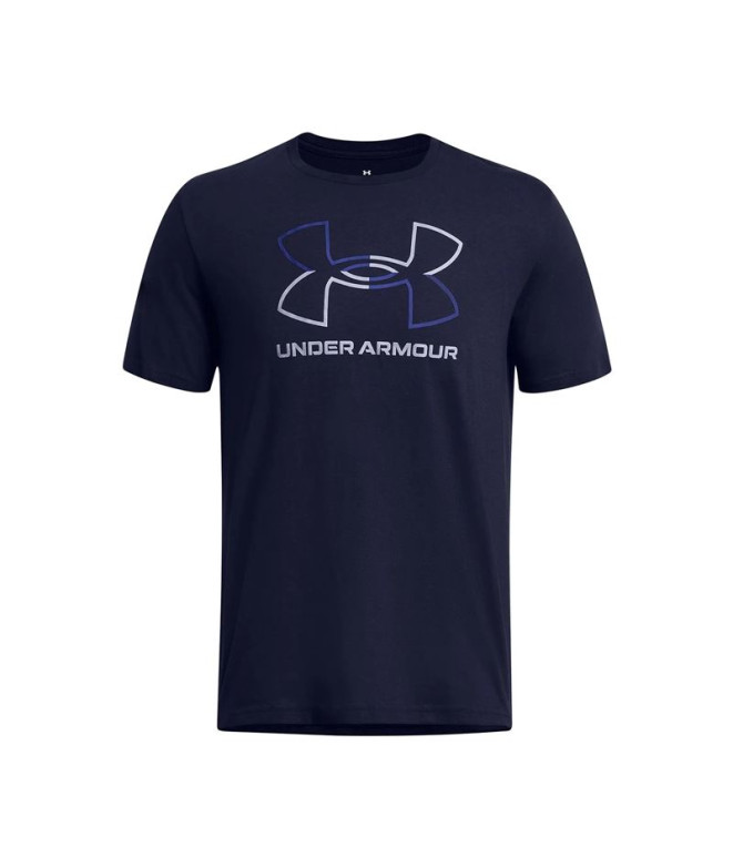 T-shirt de Fitness Under Armour GL FOUNDATION UPDATE SS Homme Bleu