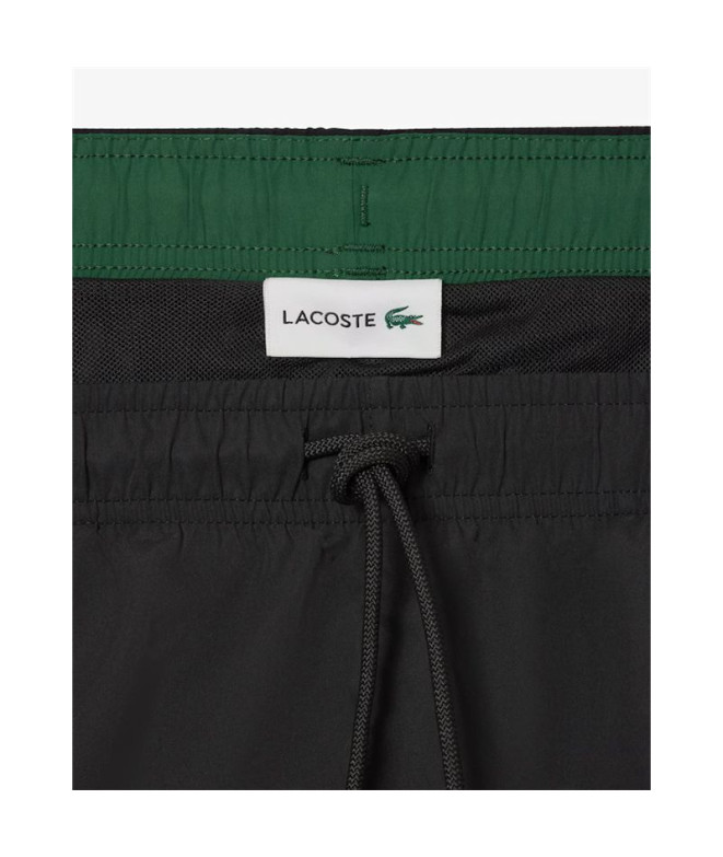 Bañador Lacoste Negro Hombre negro