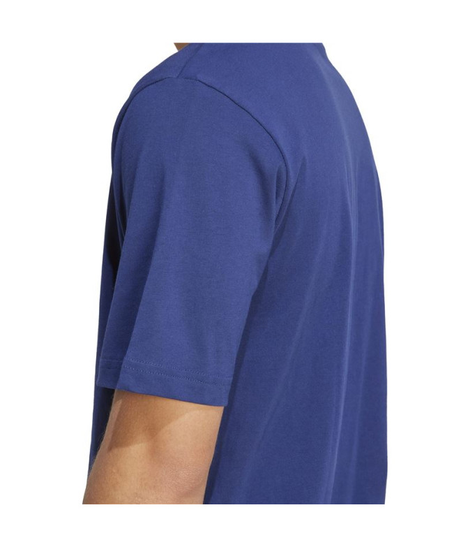 T-shirt adidas Collegiate Homme Bleu Foncé