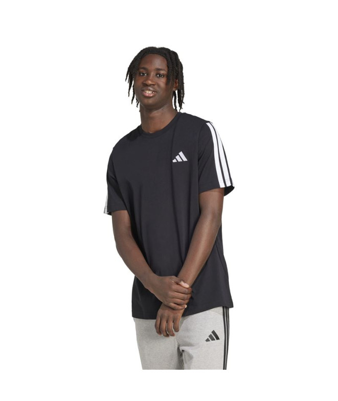 Camiseta adidas 3 Bandas Sj Homem Preto