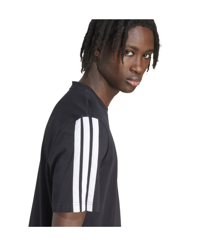 Camiseta adidas 3 Bandas Sj Homem Preto