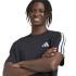 Camiseta adidas 3 Bandas Sj Homem Preto