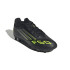 Botas de Futebol adidas F50 Club Fg/Mg Infantil Preto / Hiemet / Limluc