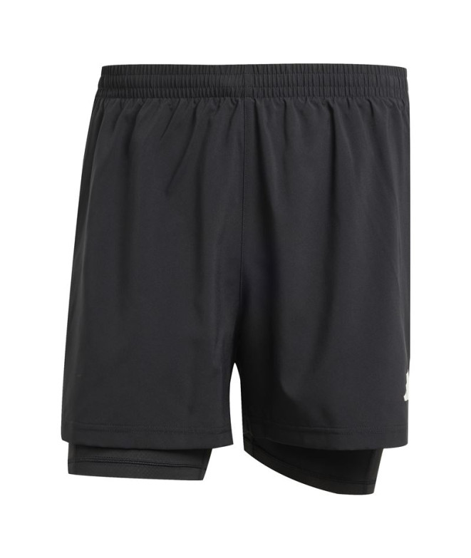 Calça de Running adidas Own the Run 2In1 Homem Preto