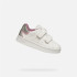 Zapatillas Geox B Eclyper A - Vit.Sin+Ver.Glit Infantil Blanco/Rosa
