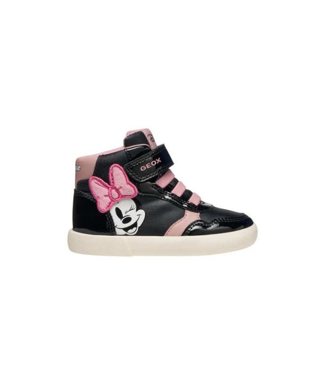 Zapatillas Geox B Gisli C - Vern.Sint.+Gb Niña Negro/ Rosa