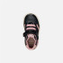 Sapatilhas Geox B Gisli C - Vern.Sint. Gb Menina Preto/ Rosa
