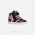 Chaussures Geox B Gisli C - Vern.Sint. Gb Fille Noir/ Rose
