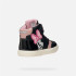 Chaussures Geox B Gisli C - Vern.Sint. Gb Fille Noir/ Rose