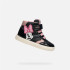 Sapatilhas Geox B Gisli C - Vern.Sint. Gb Menina Preto/ Rosa