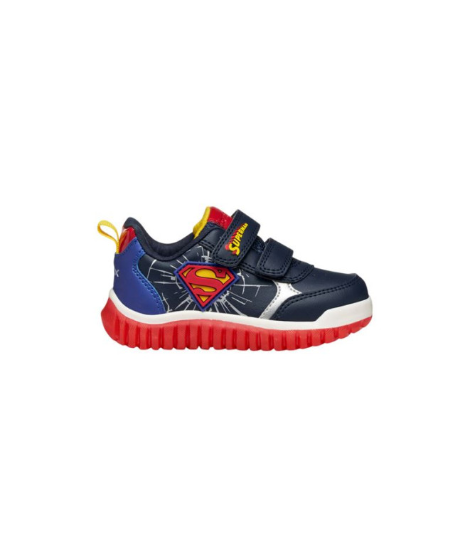 Sapatilhas Geox B Lightyloo Infantil Azul Marinho/Royal