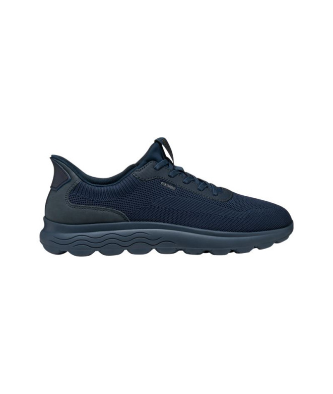 Chaussures Geox U Spherica Plus A - Tes.Mag+Si Homme Bleu Marine
