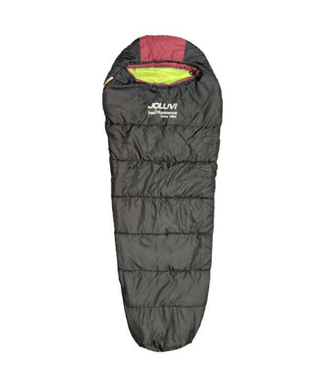 Saco de dormir de Montaña Ultra Light Hollow Xtreme V2 Antracita/Rojo