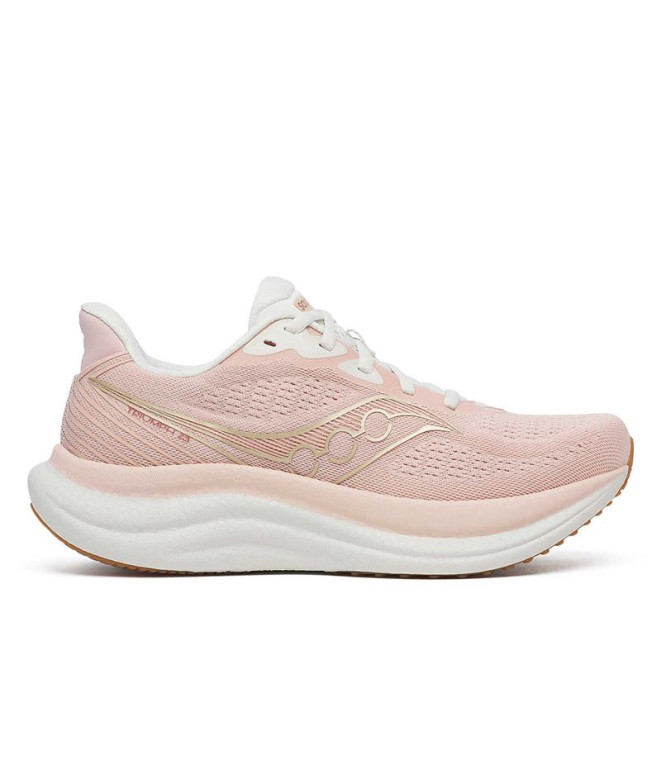 Chaussures de Running Saucony Triumph 23 Femme Cameo/Quartz