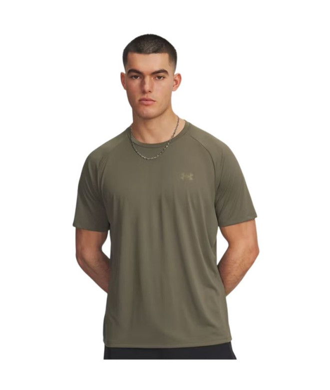 Camiseta de Fitness Under Armour Tech 2.0 Ss Tee Hombre Verde