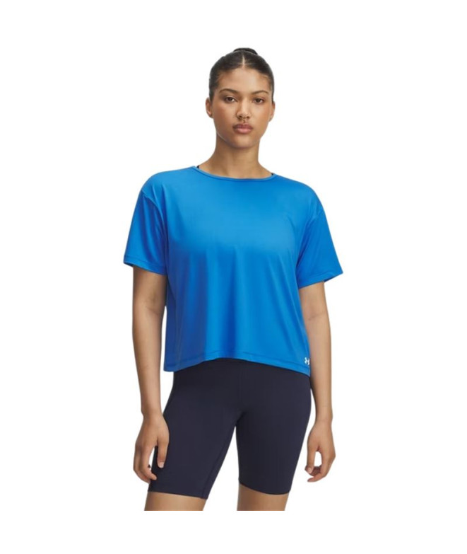 Camiseta de Fitness Under Armour Motion Ss Mujer Azul