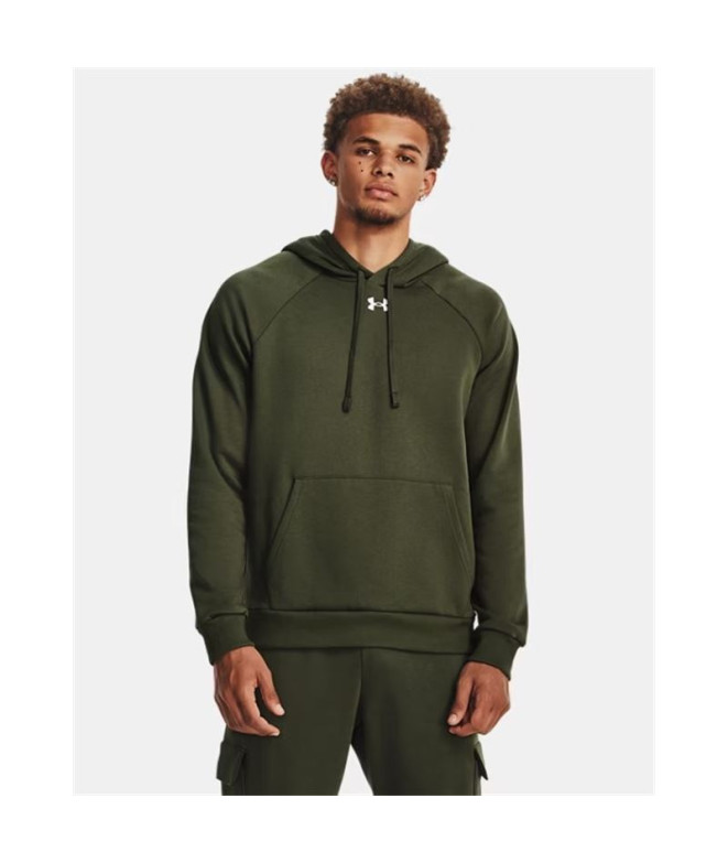 Sweat Under Armour Rival Fleece Hoodie Homme Vert