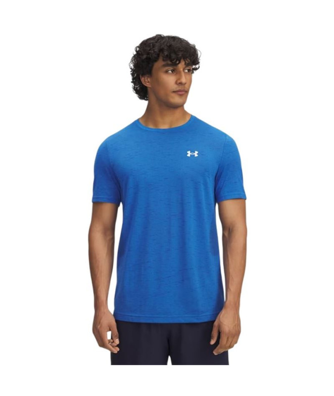 Camiseta de Fitness Under Armour Vanish Seamless Ss Hombre Azul