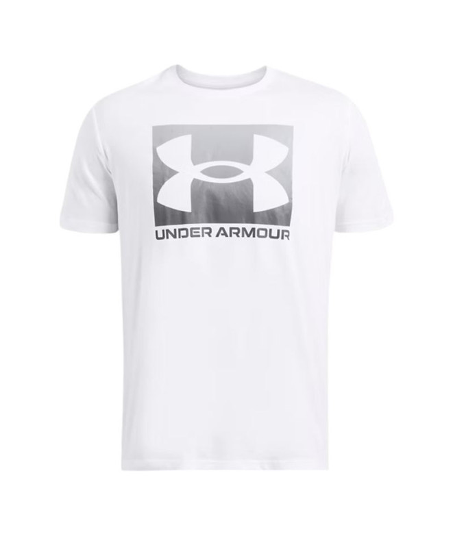 Camiseta Under Armour Boxed Sports Updated Ss Homem Branco