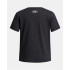 Camiseta Under Armour Big Logo Ss Niña Negro