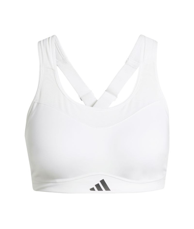 Sujetador Sportif de Fitness adidas Tlrdim Hs Bra Femme Blanc