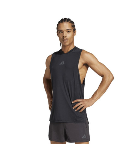 T-shirt de Fitness adidas D4T Int. Tank Homme Noir 2