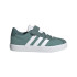 Sapatilhas adidas VL Court 3.0 El C Infantil Verde azulado polvoriento / Branco nuvem / Verde azulado