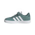 Sapatilhas adidas VL Court 3.0 El C Infantil Verde azulado polvoriento / Branco nuvem / Verde azulado