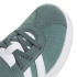 Sapatilhas adidas VL Court 3.0 El C Infantil Verde azulado polvoriento / Branco nuvem / Verde azulado