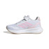 Sapatilhas de Running adidas Runfalcon 5 El C Infantil Branco/Rosa