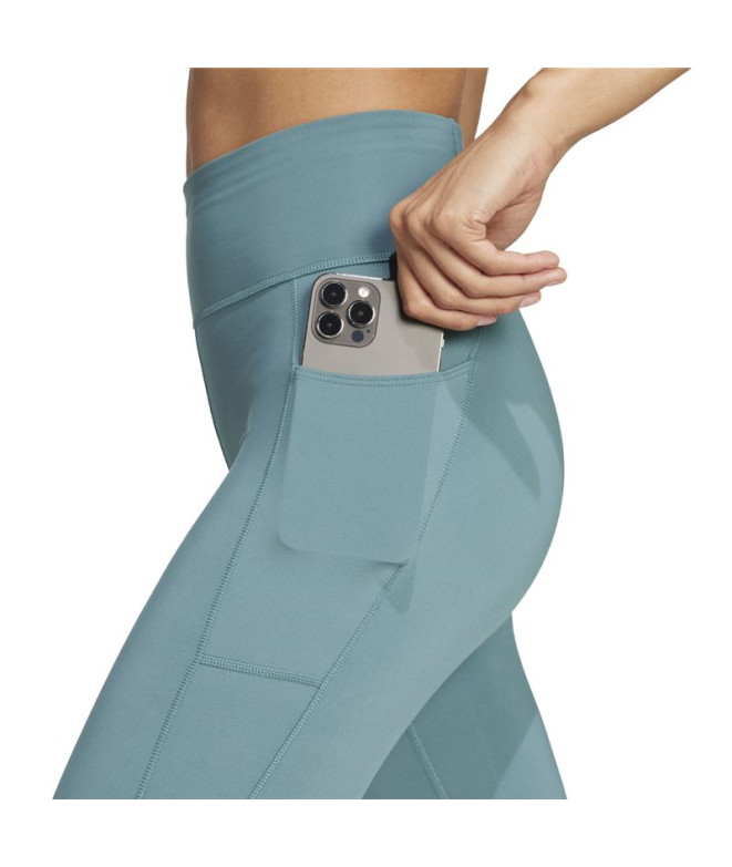 Collants de Running adidas Otr 7/8 L Femme Bleu