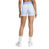 Collants de Fitness adidas Hyg Rib 1/4 Femme Bleu