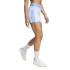 Collants de Fitness adidas Hyg Rib 1/4 Femme Bleu