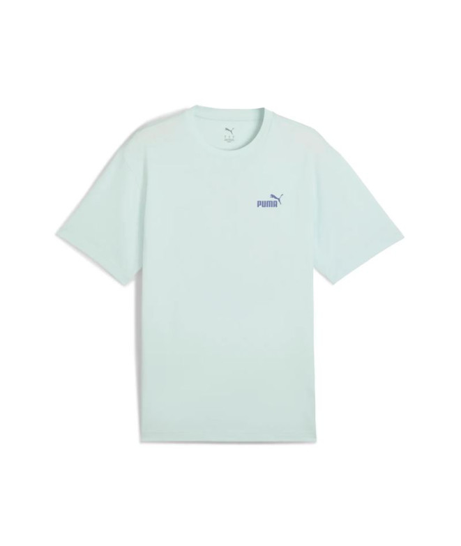 Camiseta Puma Graphics Summer Sports Hombre Peaceful Azul