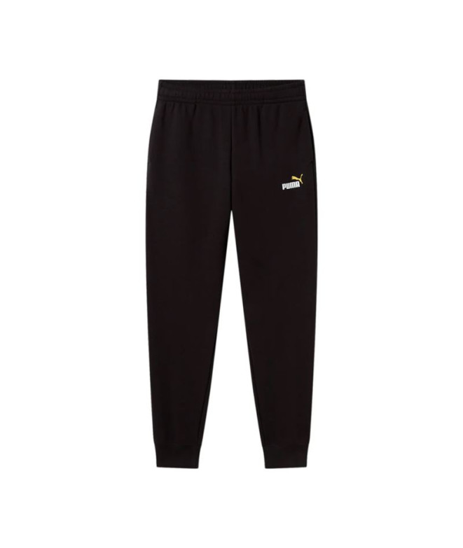Pantalón Puma Essentials No.1 Logo Sweatp Infantil Negro