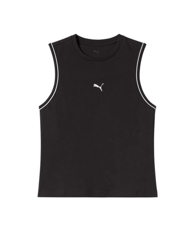 Camiseta Puma Womens Summer Tank Mujer Negro