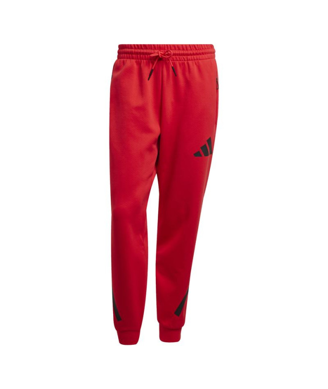 Pantalones adidas Z.N.E. Hombre Rojo