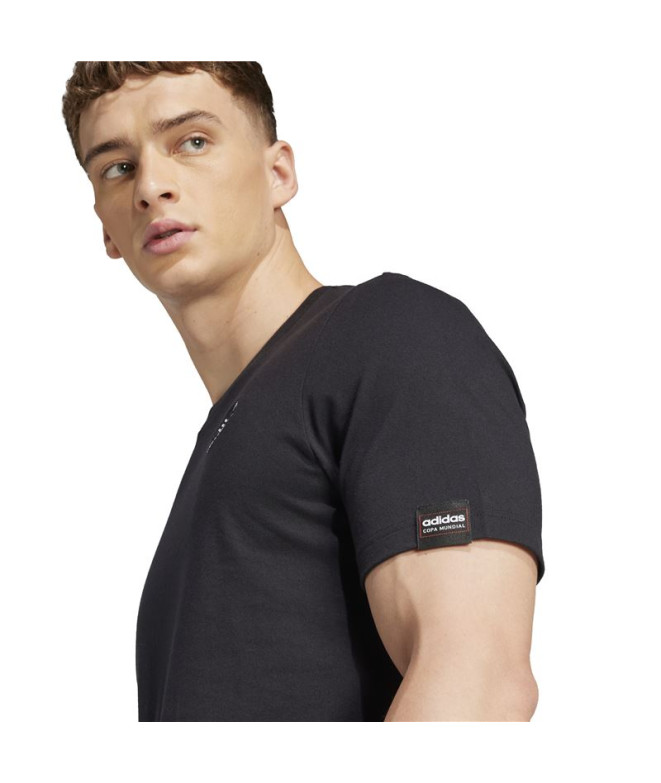 Camiseta de Fútbol adidas Copa Sign G Hombre Negro
