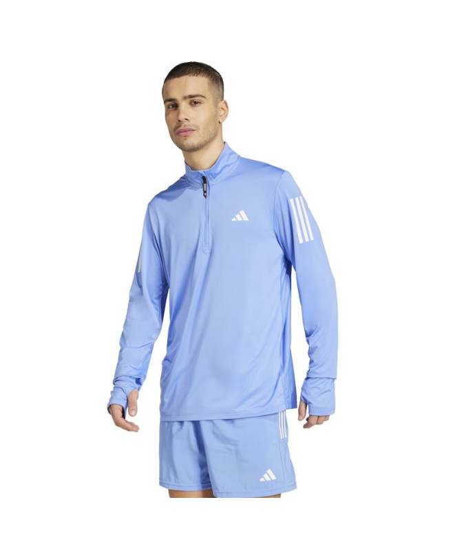 Sudadera de Running adidas Otr B Hz Hombre Azul