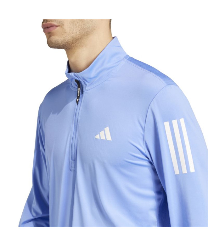 Sudadera de Running adidas Otr B Hz Hombre Azul