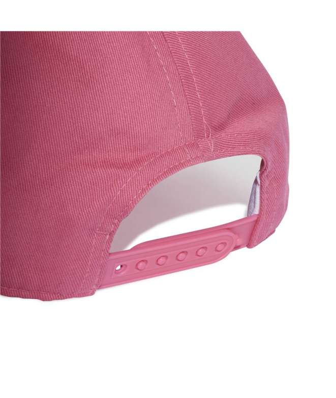 Boné adidas Cap Infantil Rosa / Branco